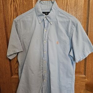 Men's Light Blue Polo Shirt